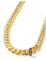 10k Solid Yellow Miami Cuban Chain Necklaces Touch of Gold Jewelers Philly 