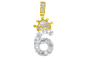 
                  
                    Pendant Charm number Six yellow gold
                  
                