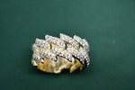Cuban Link gold and diamond pinky ring Rings Touch of Gold Jewelers Philly 