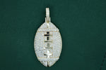 Football diamond pendant Pendant Touch of Gold Jewelers Philly 