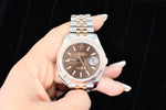Rolex Datejust 41mm Watch Rose gold & chocolate Watches Touch of Gold Jewelers Philly 